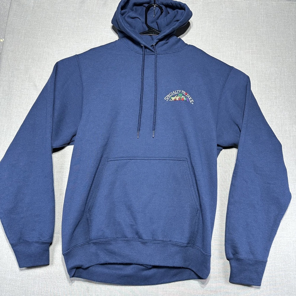 Specialty Produce Resturant Sweater Men's S Blue Long Sleeve